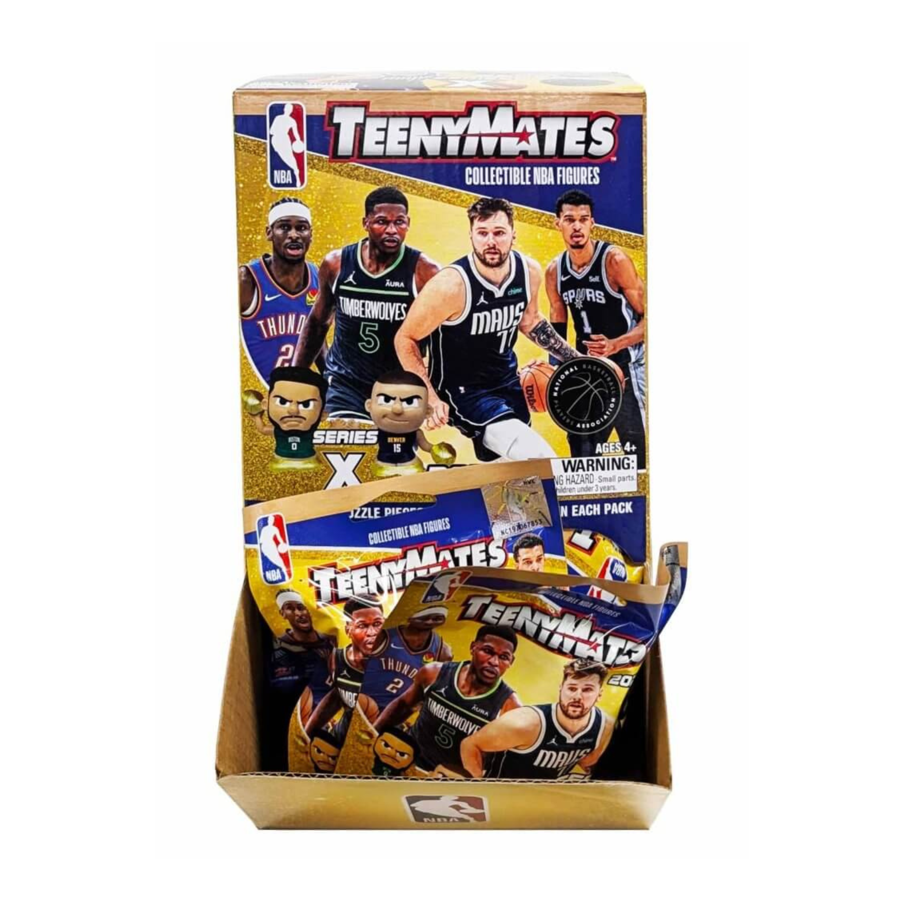 TEENYMATES 2025 NBA Gold Edition Series 32 Pack