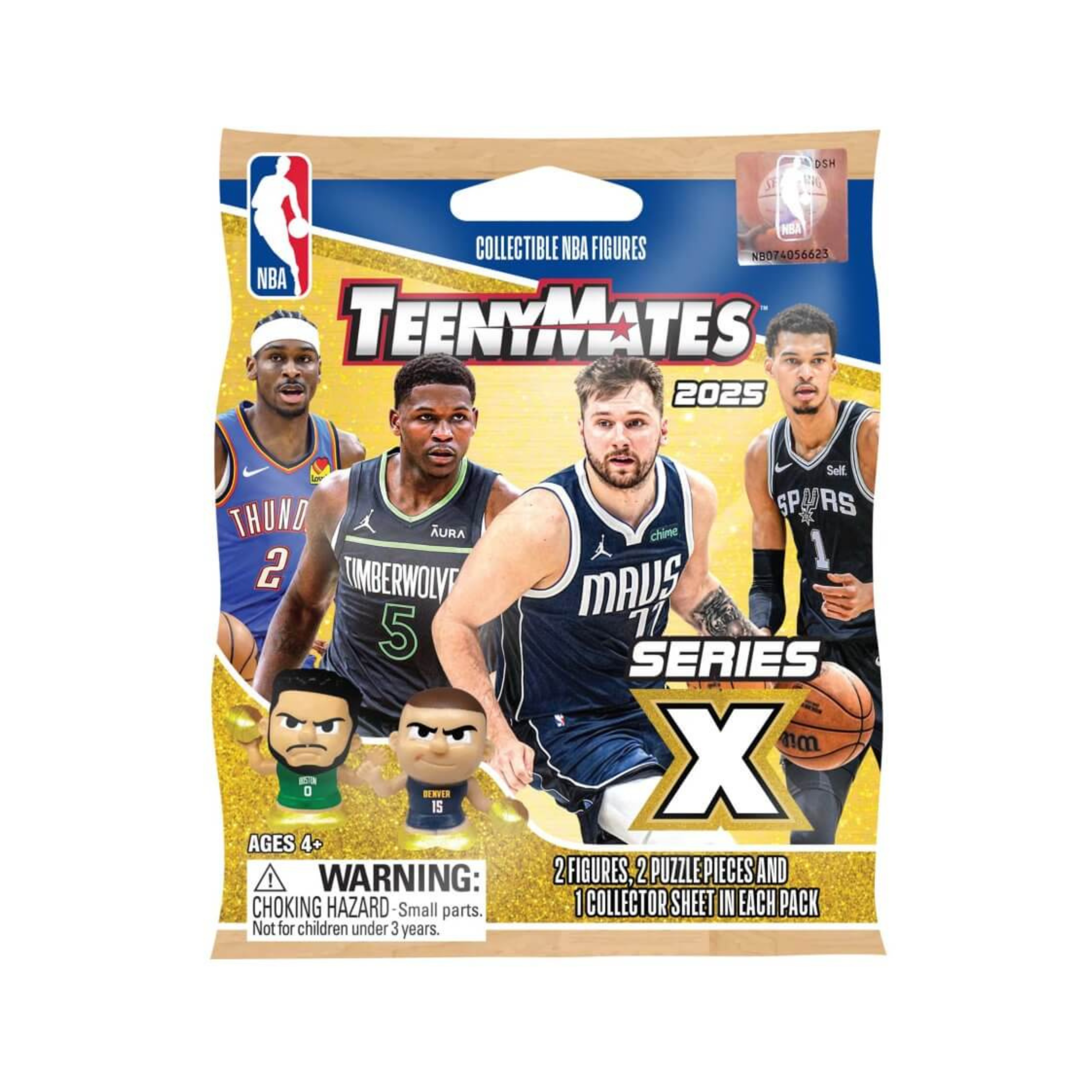 TEENYMATES 2025 NBA Gold Edition Series Blind Pack