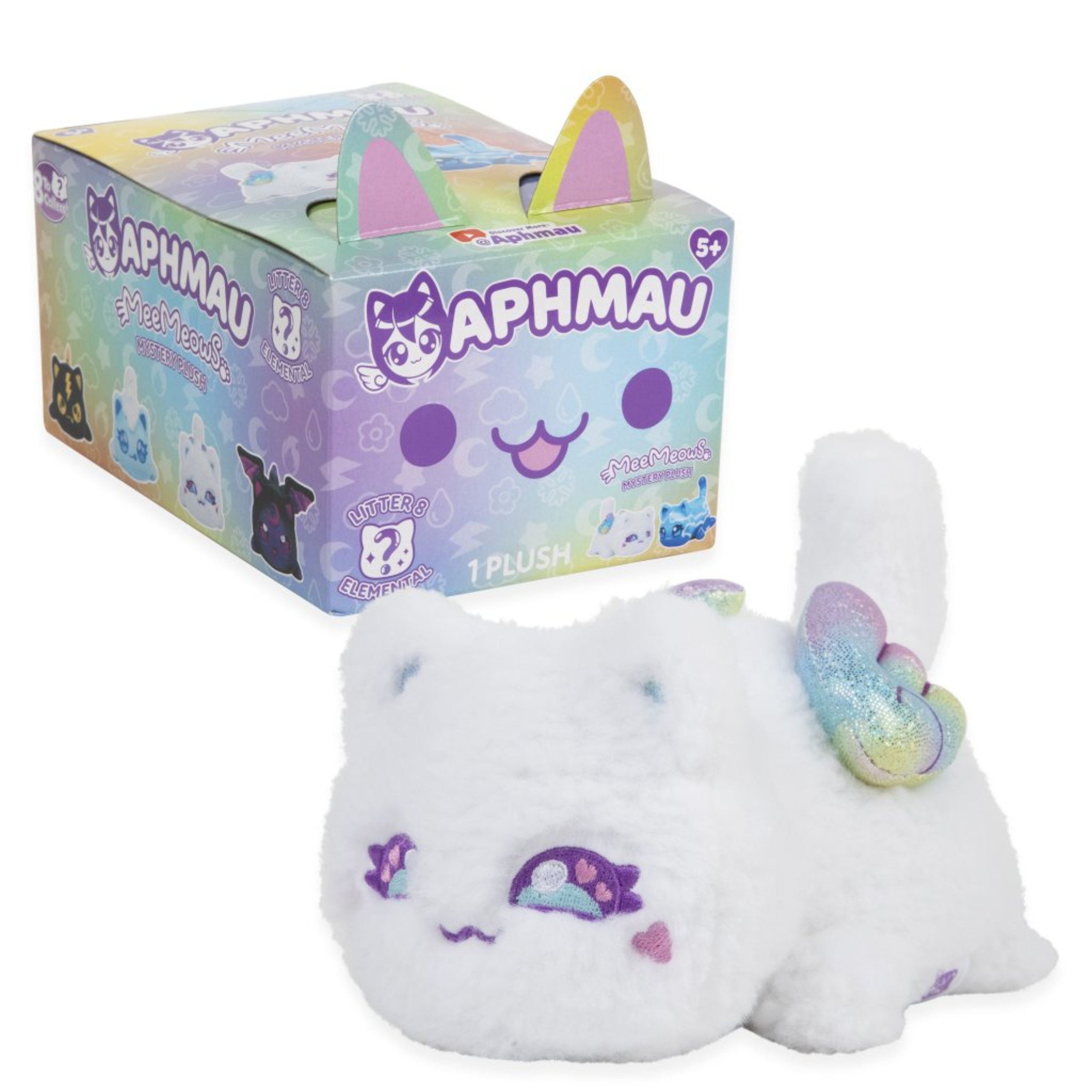 Aphmau 6" Mystery MeeMeows Plush - Series 8 (Elemental) SEALED CASE