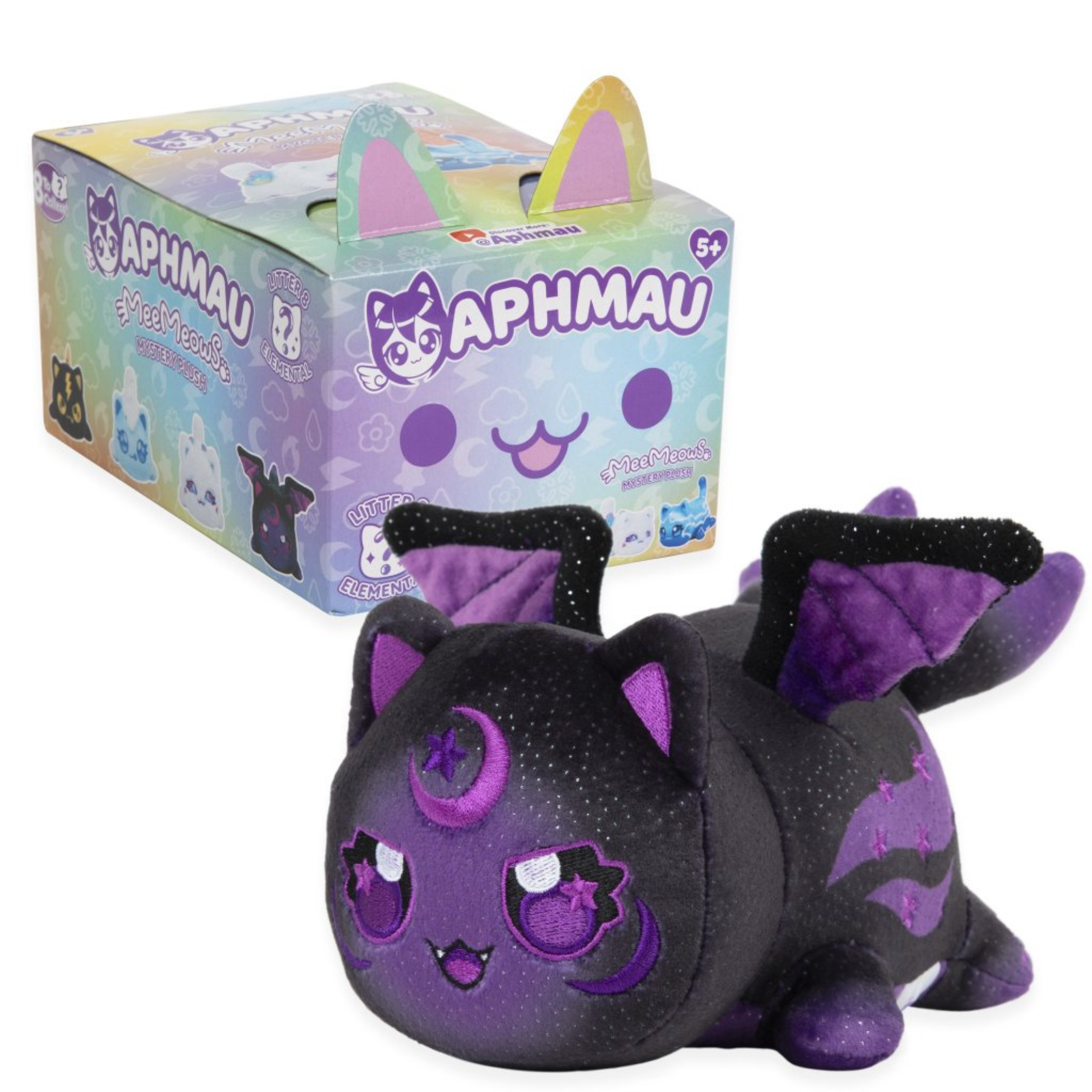 Aphmau 6" Mystery MeeMeows Plush - Series 8 (Elemental) SEALED CASE
