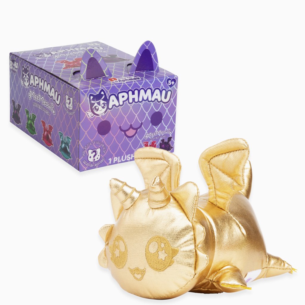 Aphmau 6" Mystery MeeMeows Plush - Dragon SEALED CASE