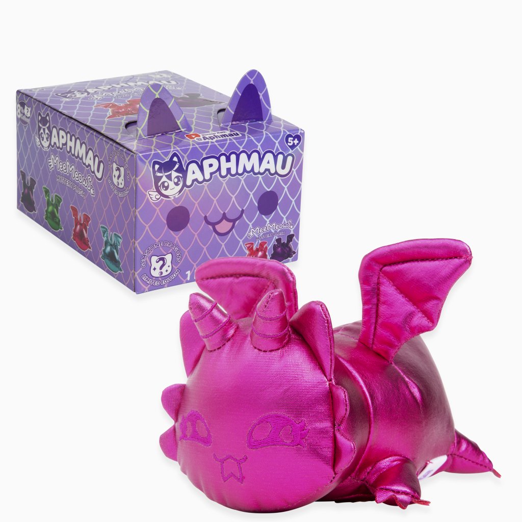 Aphmau 6" Mystery MeeMeows Plush - Dragon SEALED CASE