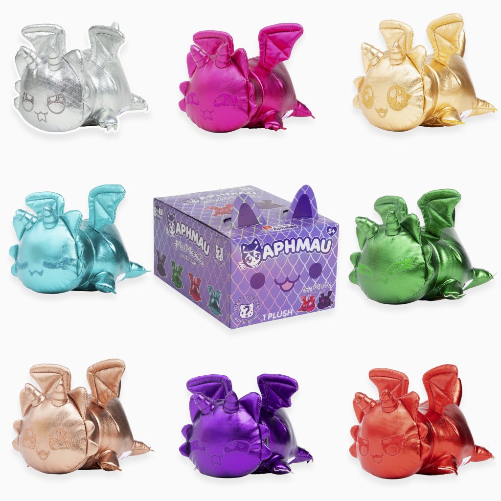 Aphmau 6" Mystery MeeMeows Plush - Dragon SEALED CASE