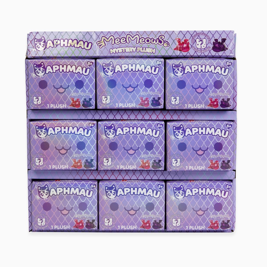 Aphmau 6" Mystery MeeMeows Plush - Dragon SEALED CASE