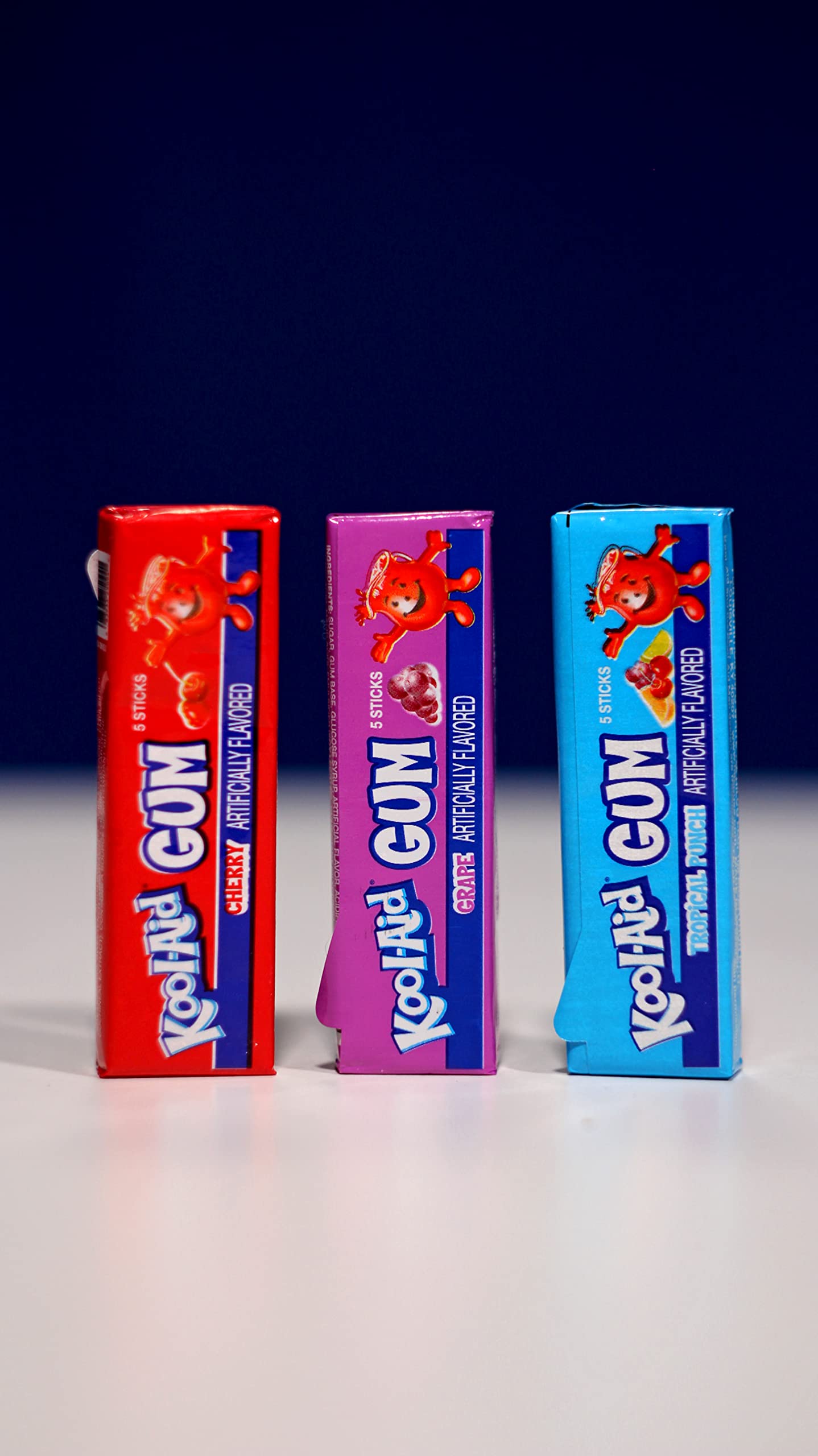 KOOL-AID GUM 3 FRUITY FLAVOURS
