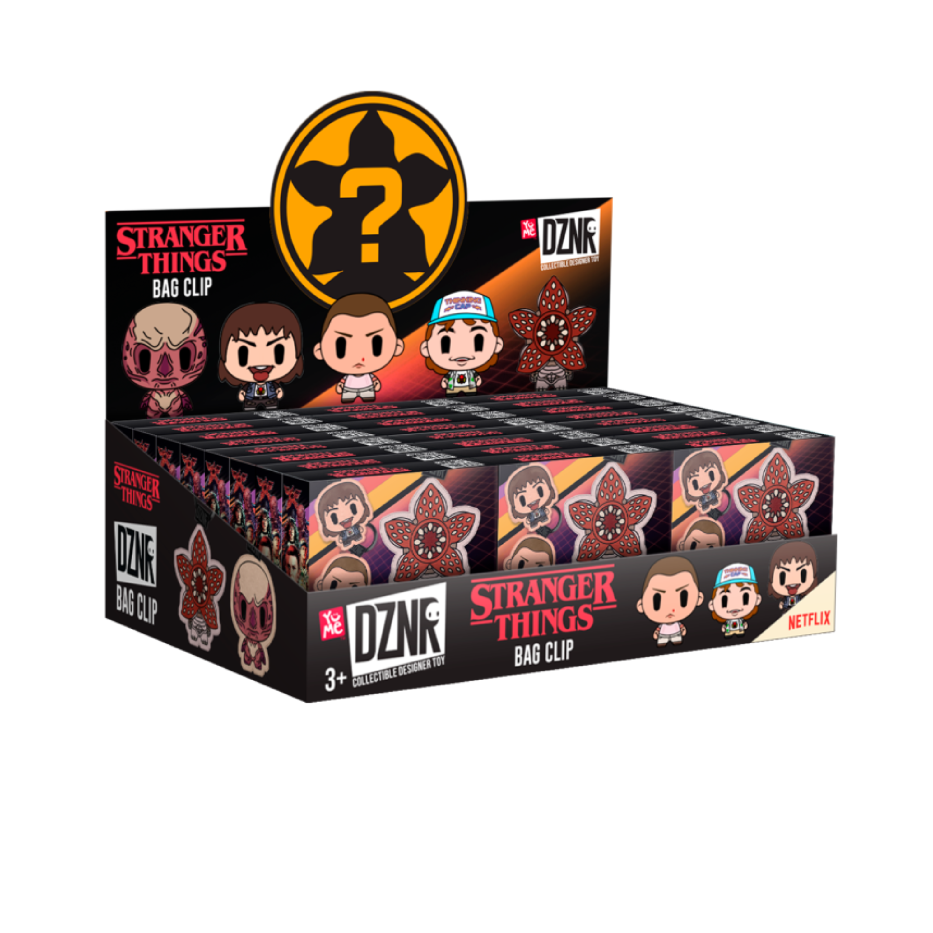 Stranger Things - DZNR Bag Clip - Blind Box 24 Pack