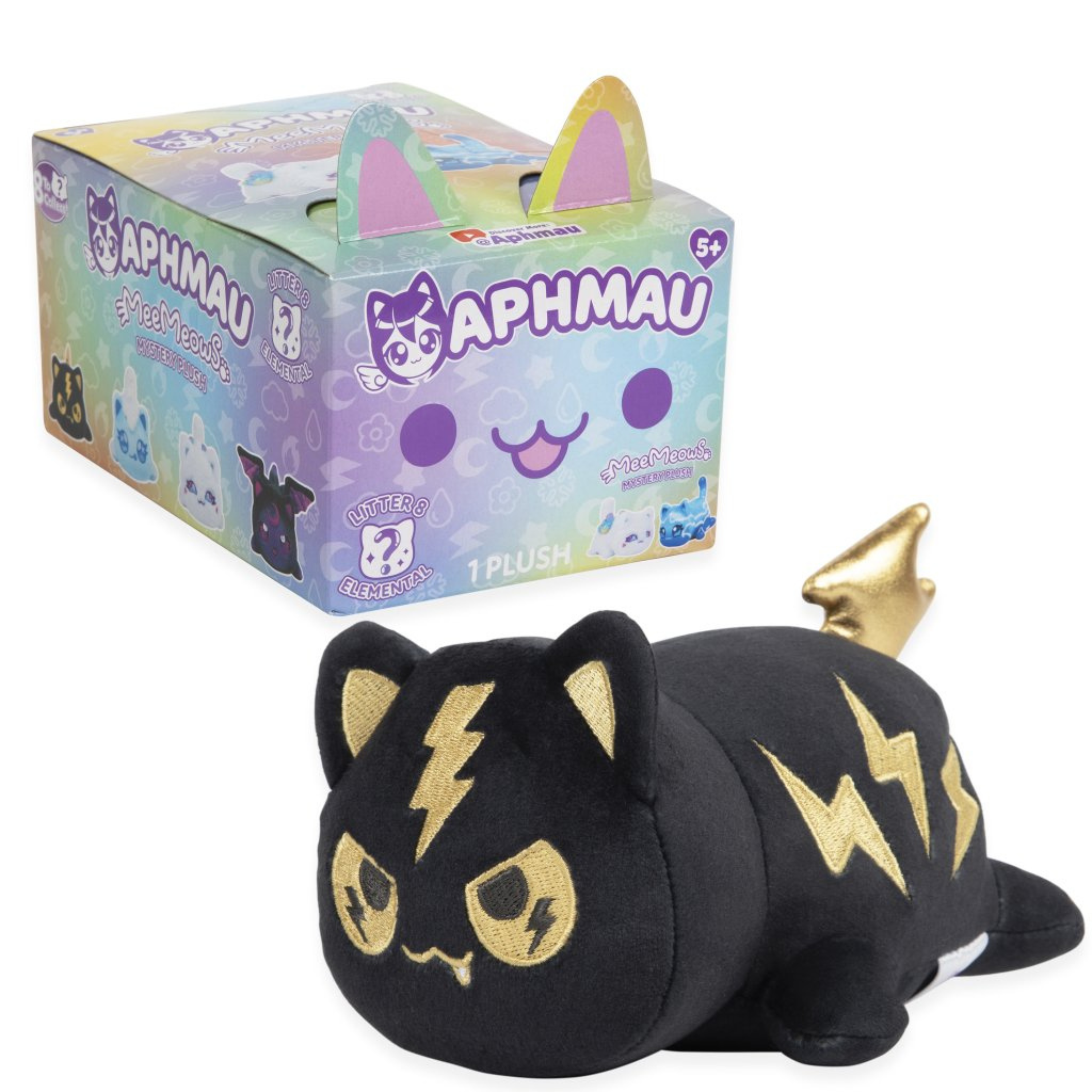 Aphmau 6" Mystery MeeMeows Plush - Series 8 (Elemental) SEALED CASE