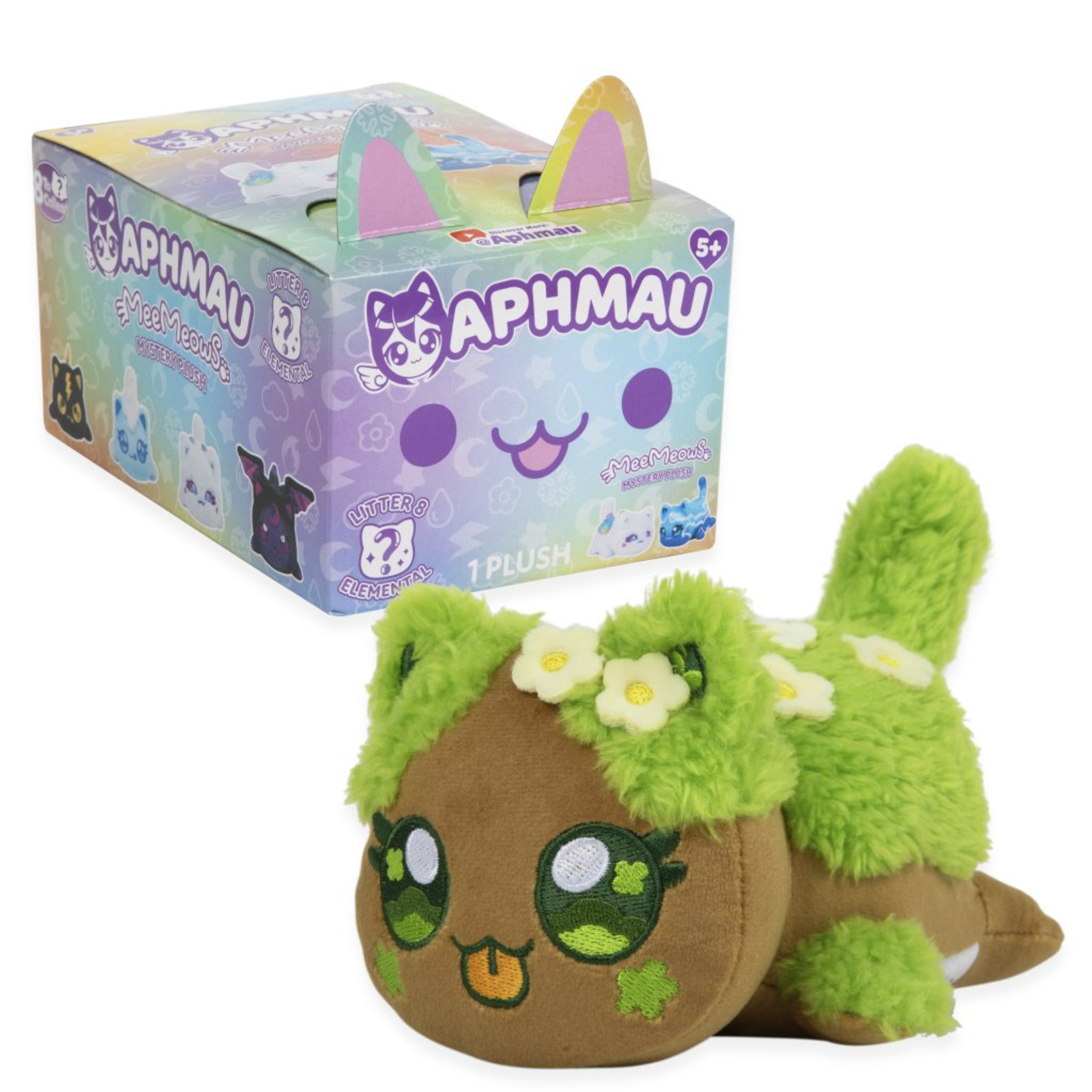 Aphmau 6" Mystery MeeMeows Plush - Series 8 (Elemental) SEALED CASE
