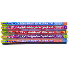 WICKED FIZZ GIANT SHERBET CHEWY CANDY STICK