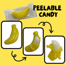 JUICY JELLY PEELED GUMMY - BANANA