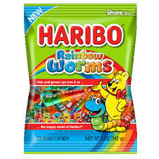 HARIBO - RAINBOW WORMS 142g