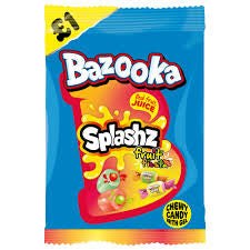 BAZOOKA - SPLASHZ FRUIT FIESTA 120g