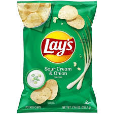 LAYS - SOUR CREAM & ONION