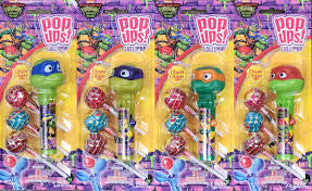 POP UPS + LOLLIPOPS TMNT SMURFS AND STAR WARS
