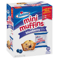 HOSTESS - MINI MUFFINS - BLUEBERRY