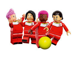 LEGO - ICONS OF PLAY - MEGAN RAPINOE + YUKI NAGASATO + ASISAT OSHOALA + SAM KERR 40634