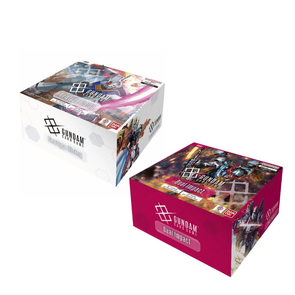 GUNDAM WEEKLY SPECIAL GD01+GD02 BOOSTER BOXES