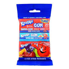KOOL-AID GUM 3 FRUITY FLAVOURS