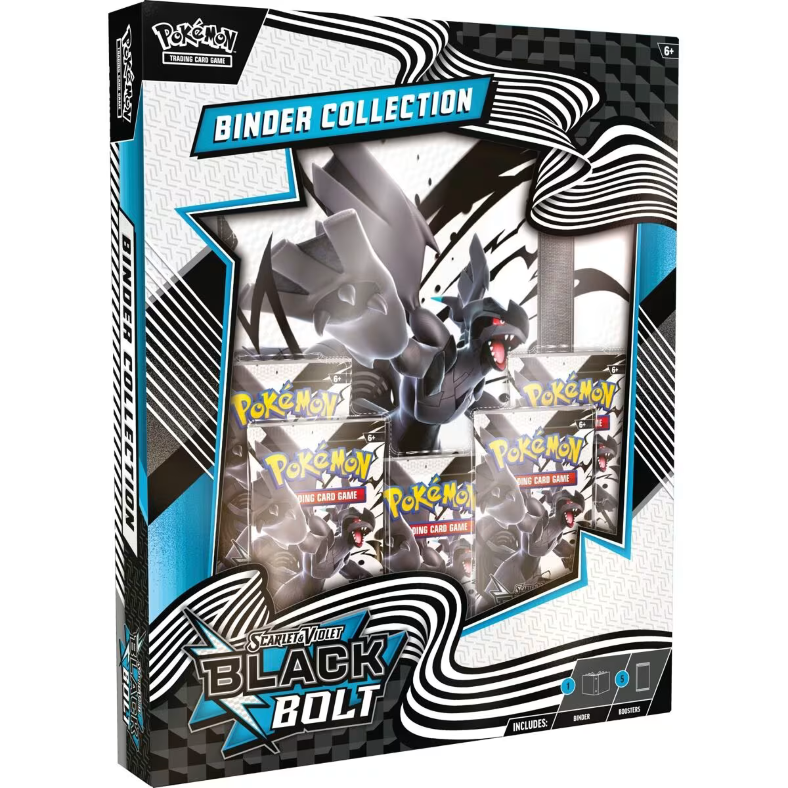 POKEMON TCG - BLACK BOLT BINDER COLLECTIONh