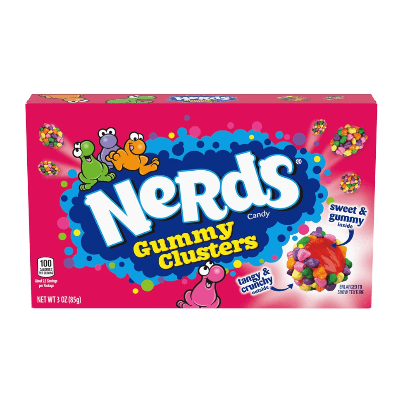 NERDS GUMMY CLUSTERS 85g | Eetswa Munchies