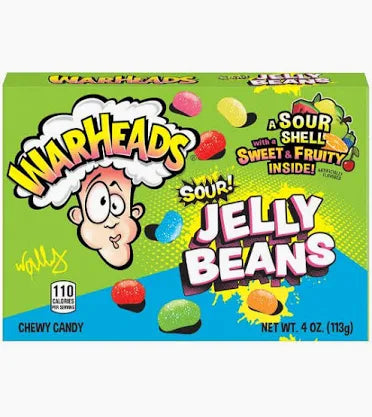 WARHEADS SOUR JELLY BEANS