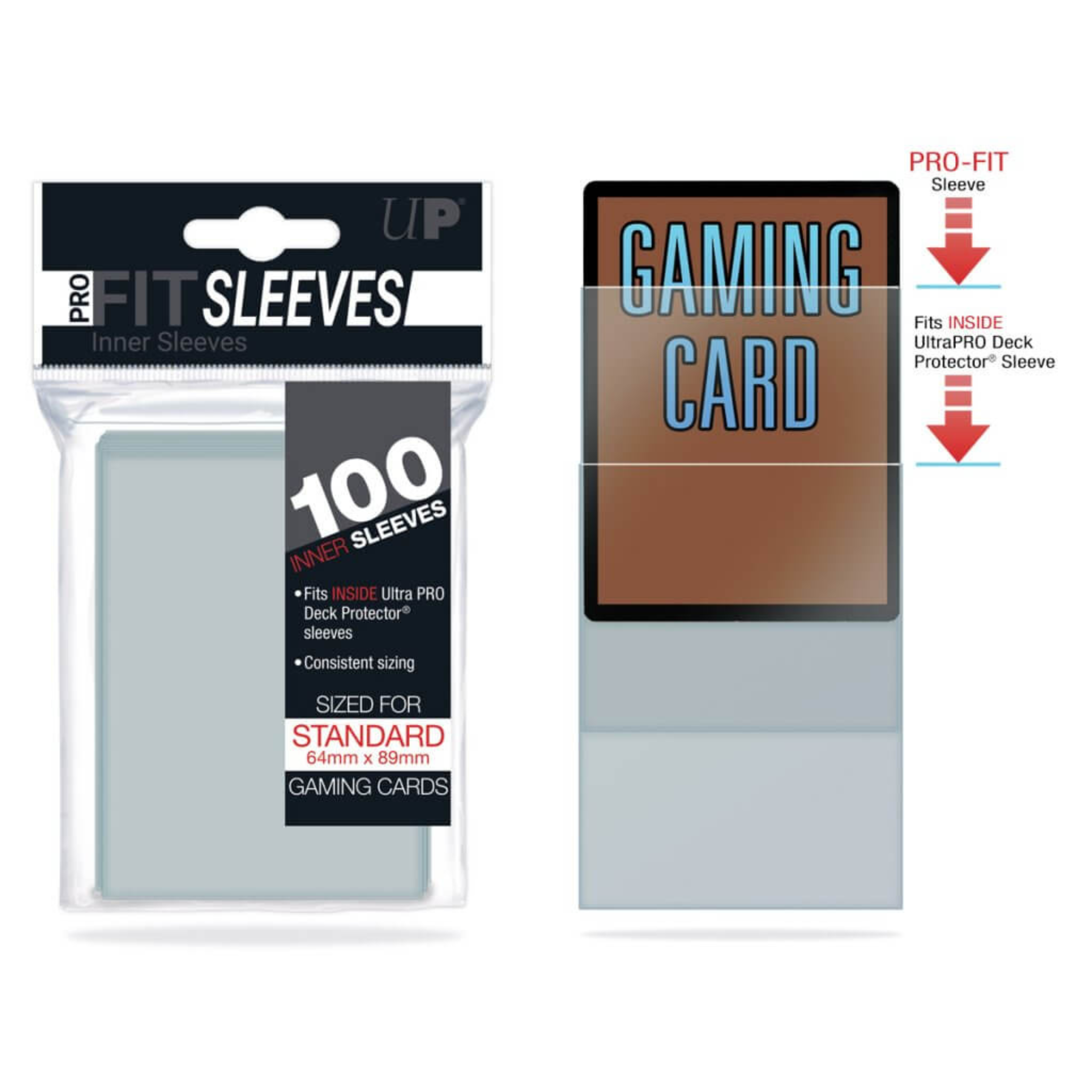 ULTRA PRO Card Sleeves - Pro-Fit Standard