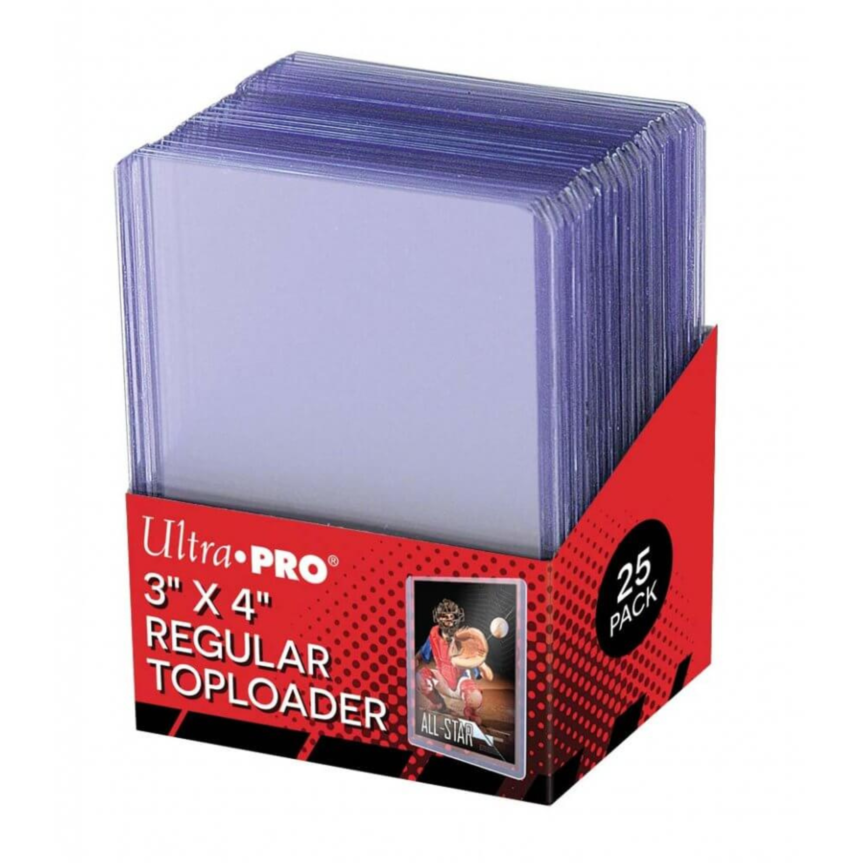 ULTRA PRO Toploader - 3 x 4 35pt Regular Clear