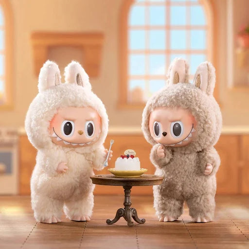 Pop Mart Labubu The Monsters Exciting Macarons Vinyl Plush Pendant Single Blind Box