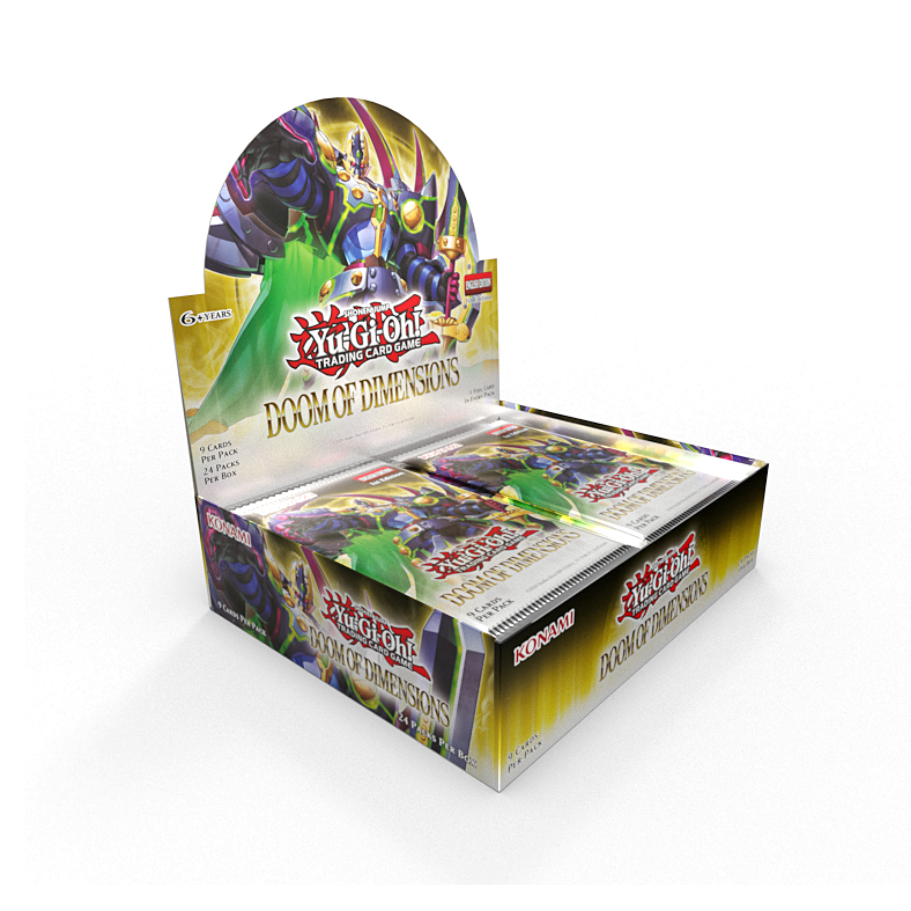 (Pre-Order) Yu-Gi-Oh Doom Of Dimensions - Booster Box
