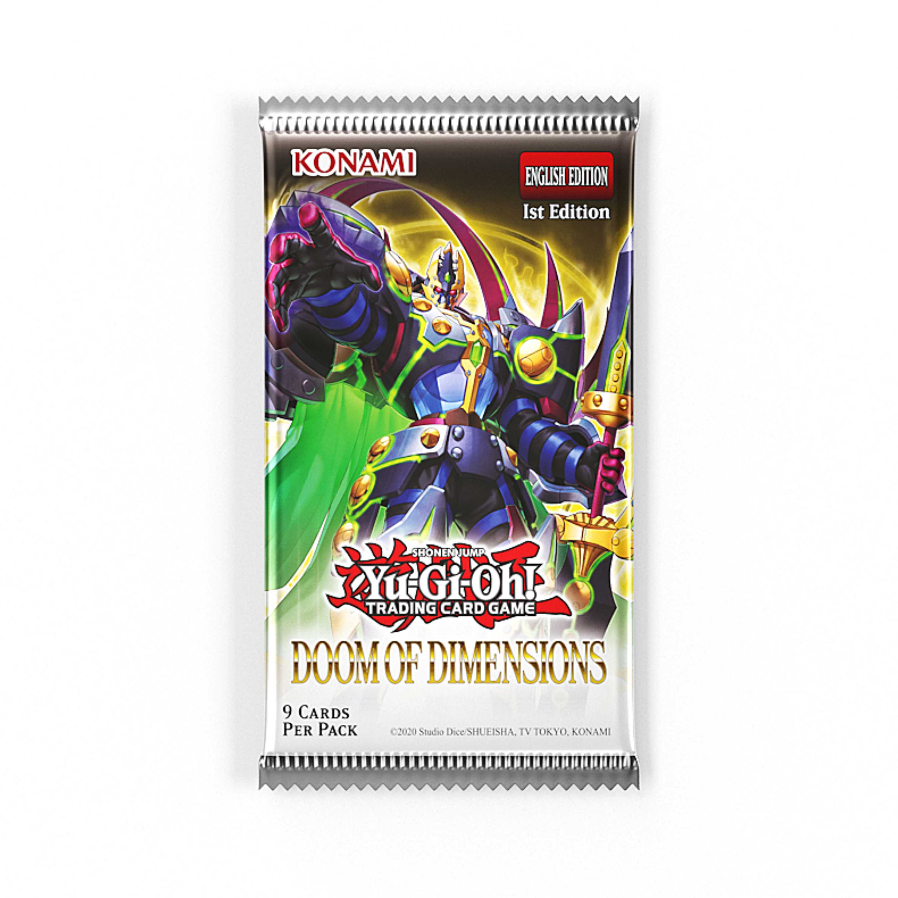(Pre-Order) Yu-Gi-Oh Doom Of Dimensions - Booster Pack