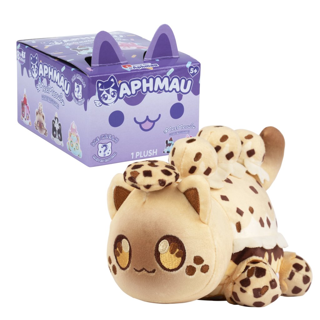 Aphmau 6" Mystery MeeMeows Plush - Ice Cream