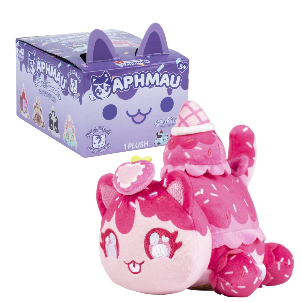 Aphmau 6" Mystery MeeMeows Plush - Ice Cream