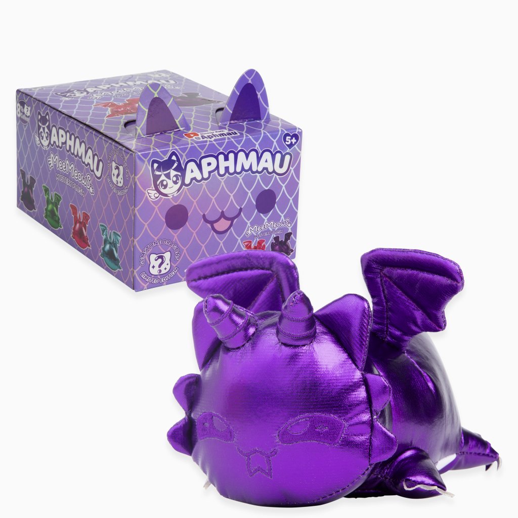 Aphmau 6" Mystery MeeMeows Plush - Dragon SEALED CASE