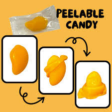 JUICY JELLY PEELED GUMMY - MANGO