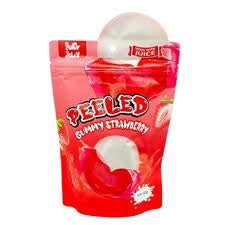 JUICY JELLY PEELED GUMMY - STRAWBERRY