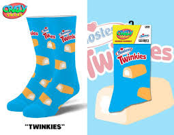 CRAZY SOCKS - HOSTESS TWINKIES