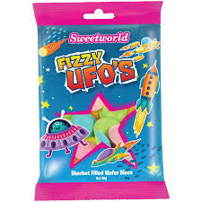 SWEETWORLD - FIZZY UFO’S 26g