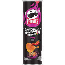 PRINGLES - SCORCHIN’ BBQ 158g