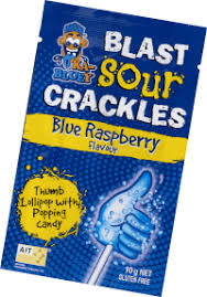 KA-BLUEY - BLASTS SOUR CRACKLES WITH LOLLIPOP
