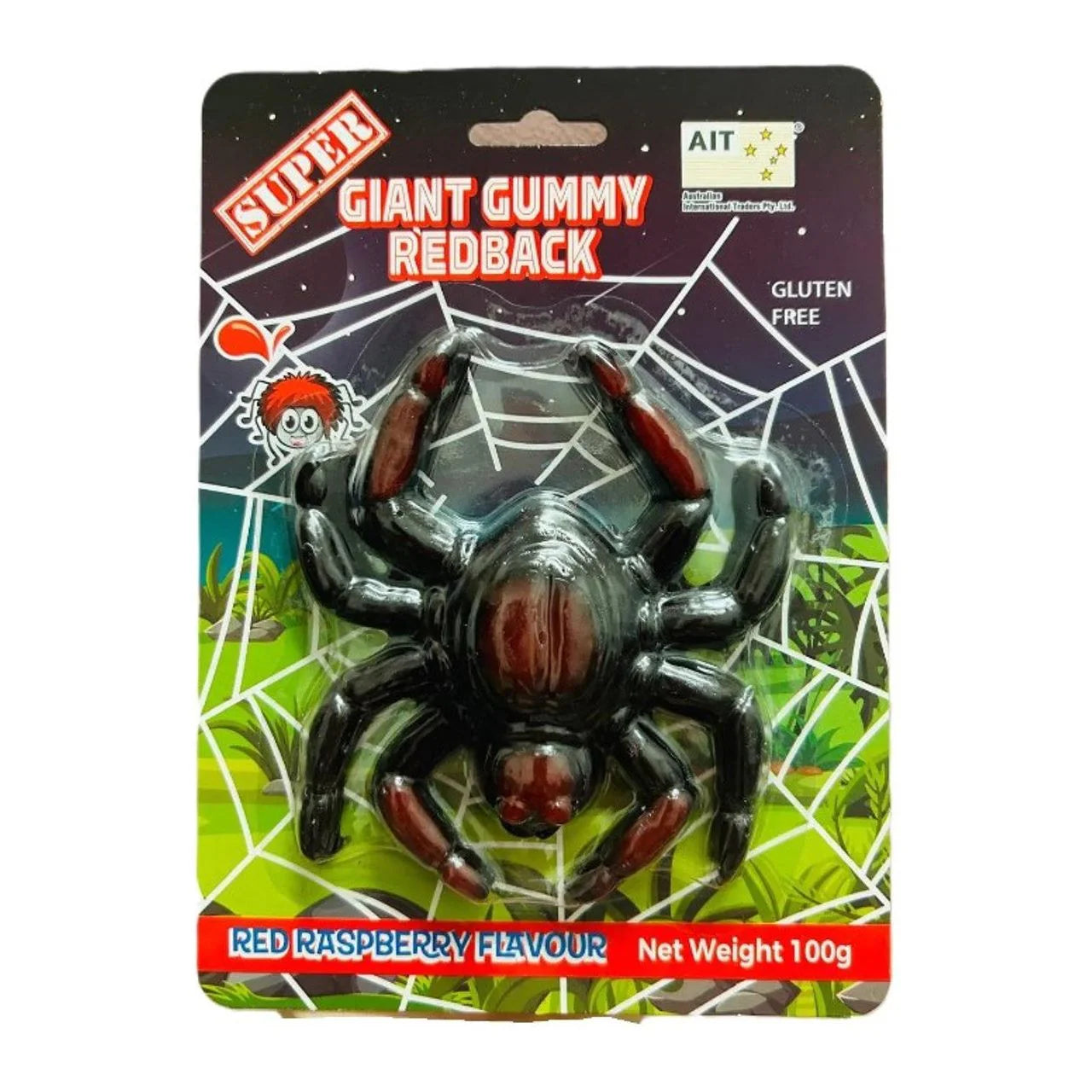 GIANT GUMMY REDBACK