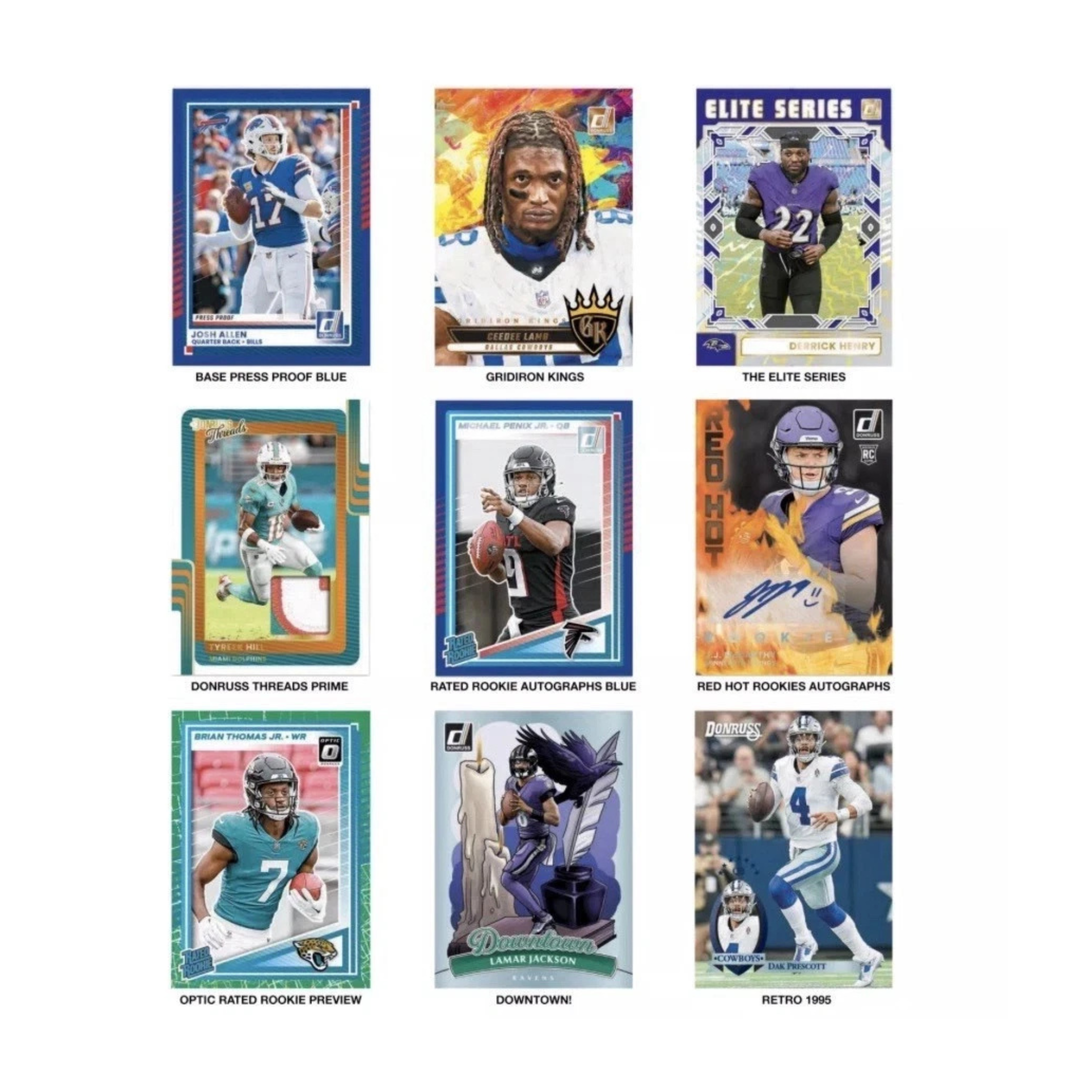 2025 Donruss Football NFL Retail Booster Box (Preorder)